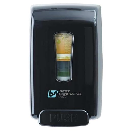 Best Sanitizers MD10030B VersaClenz Manual Hand Hygiene Dispenser, Black