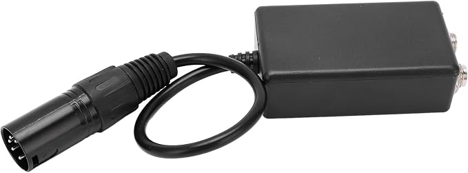 Aviation Headset Adapter GA Dual Plugs to XLR 5 Pin Male, General Aviation Headphone Extension Cable with O Rings and Mic Cover for Fixed Wing Aircraft Pilots