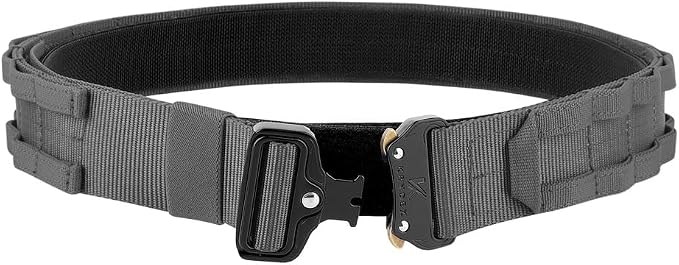 KRYDEX Quick Release Rigger MOLLE Belt 1.75 Inch Inner & Outer Tactical Heavy Duty Belt