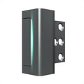 GreaTalent Home Security Door Reinforcement Lock Childproof, Add High Security to Home Prevent Unauthorized Entry, Aluminum Construction Finish, Frame Lock (Aluminum-Grey-1Pack)