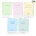 NEXTBEAU Solution Sheet Mask Variety Pack, 10 Count (5 Types x 2 Sheets), 0.74 fl oz Each, Korean Facial Sheet Masks for Daily Skincare