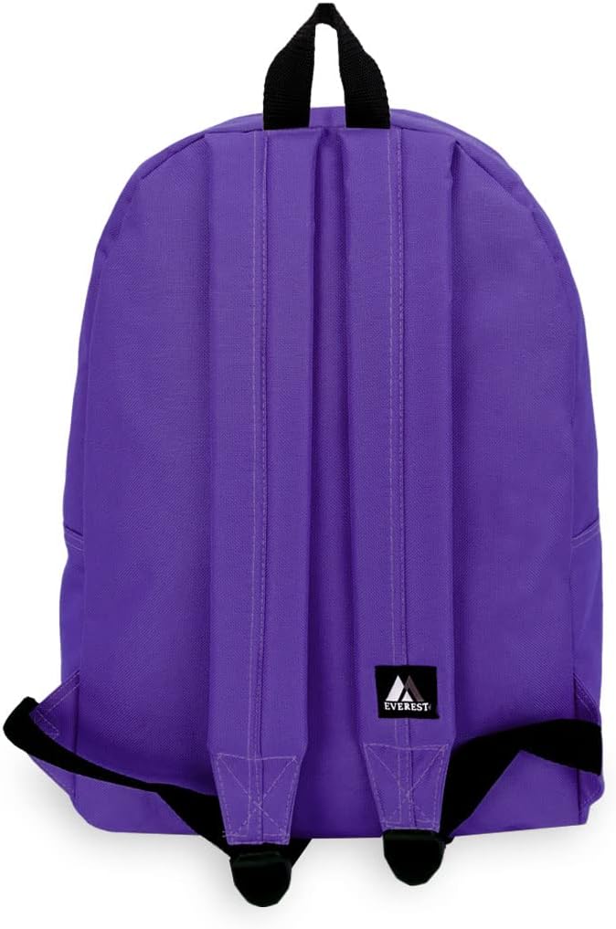 Everest Basic Backpack, Dark Purple, One Size