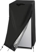 Refrigerator Cover, Waterproof&Dustproof Cover for Protecting Upright Freezers/Beverage Refrigerator-Suitable for most 7.5 Cubic Freezer(23"W x 23"D x 56"H)
