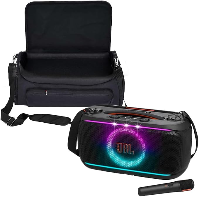 JBL PartyBox On-The-Go 2 Portable Party Speaker with gSport Carrying Bag