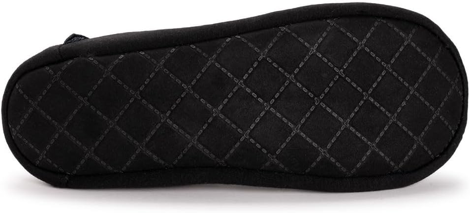 Muk Luks Women's 2 Pair Travel Ballerina Slipper Set