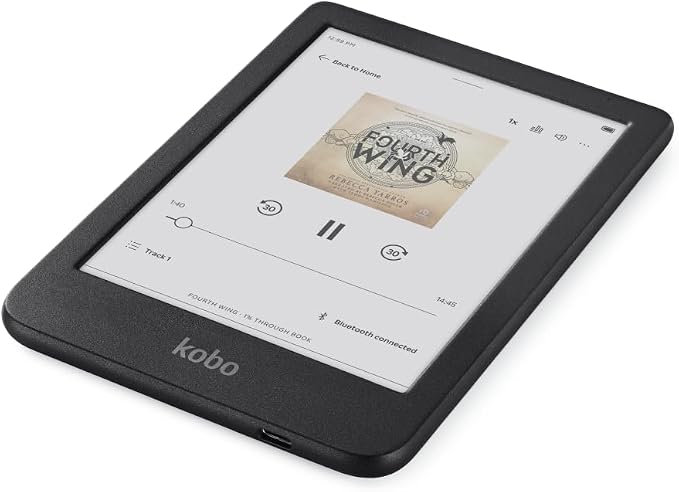 Kobo Clara Colour eReader with Case Bundle (Candy Pink SleepCover, Case + AC Bundle)