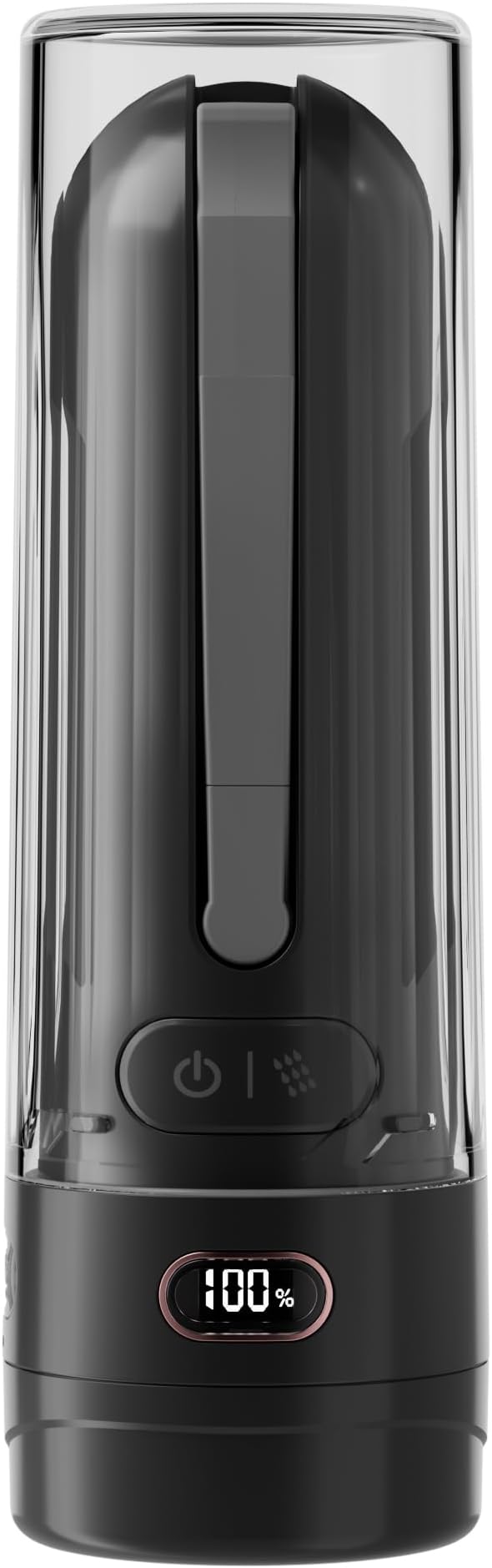 Electric Portable Bidet for Business & Camping, Whisper-Quiet Handheld Sprayer with 3 Pressure Modes, 1600mAh USB-C Rechargeable, IPX7 Waterproof (Black)