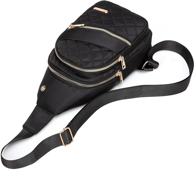 EVANCARY Small Sling Bag for Women Men, Sling Backpack Chest Daypack Crossbody Bag for Travel Outdoor Hiking