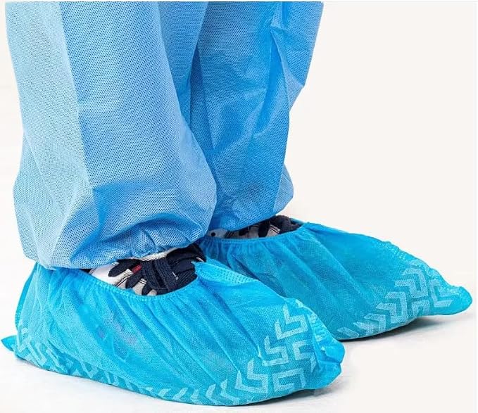 Disposable Boot & Shoe Covers Non Slip Durable Fits Virtually Most Shoes Case of 1000