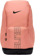 Nike, Unisex, Varsity Elite Backpack (32L), Safety Orange/Black/Wolf Grey, One Size