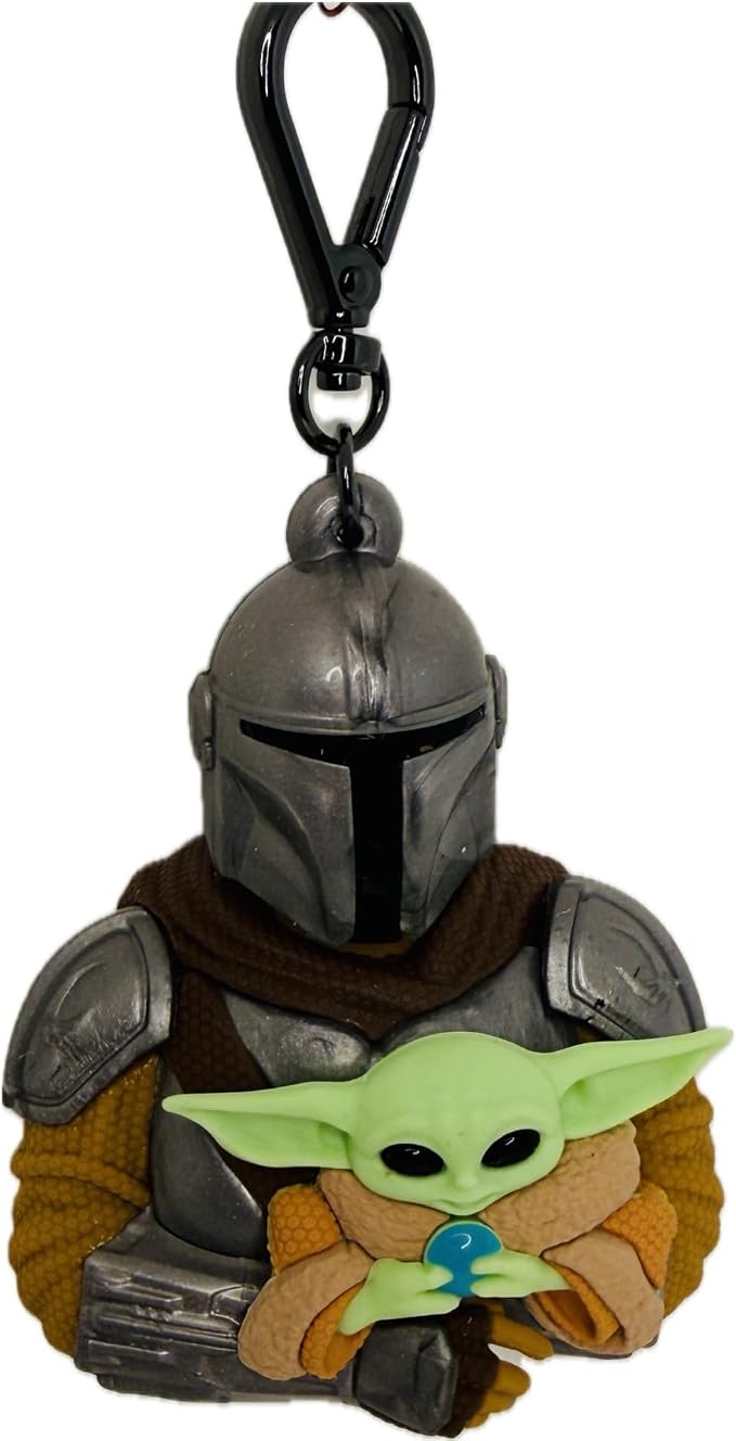 Bath & Body Works Silver Helmet & Green Alien PocketBac Holder – Sound Activated Collectible Hand Sanitizer Case Clip