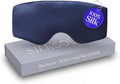 SilkSound 100% Mulberry Silk Bluetooth Sleep Mask, Skin-Friendly Sleeping Eyemask with Bluetooth Headphones, Sleep Gifts for Women, Silk Eyemask Headband Headphones for Sleeping Side Speakers
