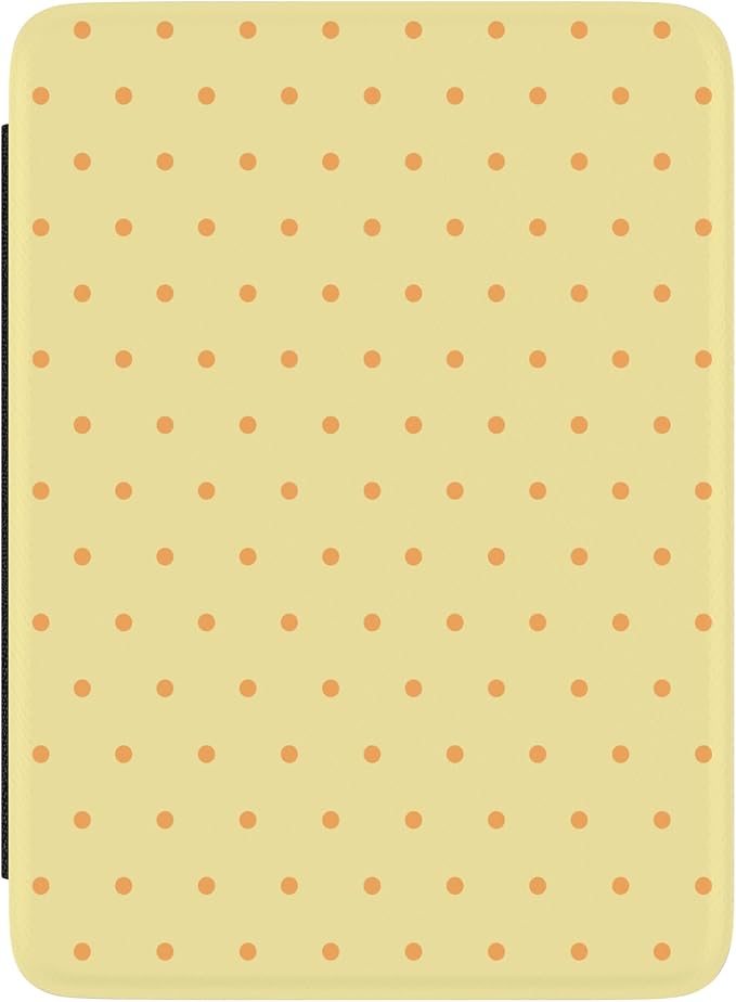 Casely Kindle Case | On the Dot | Yellow Polka Dot | Compatible with 7” Kindle Colorsoft and 7” Kindle Paperwhite (12th Gen 2024 Models)