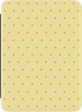 Casely Kindle Case | On the Dot | Yellow Polka Dot | Compatible with 7” Kindle Colorsoft and 7” Kindle Paperwhite (12th Gen 2024 Models)