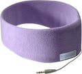 AcousticSheep SleepPhones Classic | Corded Headphones for Sleep, Travel, and More | The Original and Most Comfortable Headphones for Sleeping | Quiet Lavender - Fleece Fabric (Size M)