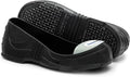 Oshatoes Metal-Free PVC Overshoes with Composite Safety Toes – Slip-Resistant Toe Cap Safety Shoe Covers for Visitors & Temporary Workers, White, US Shoe Size : Men's 4-5, Women's 5-6 (XX-Small)