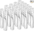 100Pcs 2ML-10ML Glass Perfume Bottles Spray Empty Bottles Fragrance Refill Bottle Clear Mini Atomiser Refillable Kits Atomizer Vials Portable Travel Sample Containers (clear,2ml)