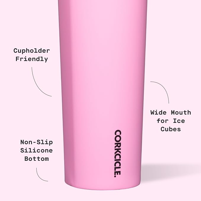 Corkcicle. Pink Sun Soaked Sport Canteen, 1 EA