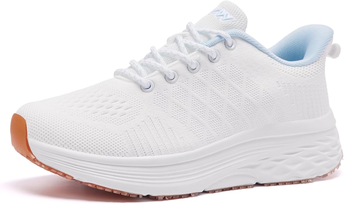 AVW Womens Non Slip Work Shoes Water Resistant Walking Sneakers Food Service Chef Kitchen Shoes