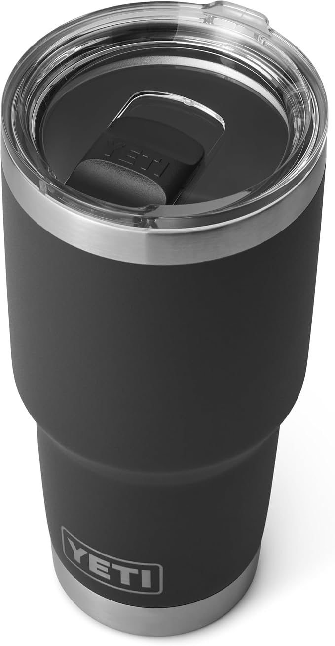 YETI Rambler 30 oz Stainless Steel Vacuum Insulated Tumbler w/ MagSlider Lid, Black