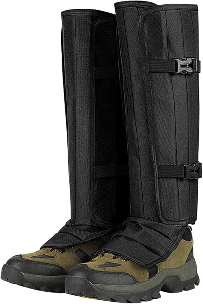 Leg Shoe Covers Waterproof TPU Adjustable Outdoor Walking Hiking Camping Trail Running Suitable for Men Women Snowshoeing