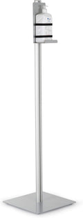 M&T Displays Floor Stand Universal Holder for Liquid/Lotion Soap or Hand Sanitizing Products, Medical Face Mask, Disposable Glove, Wipe, Facial Tissue