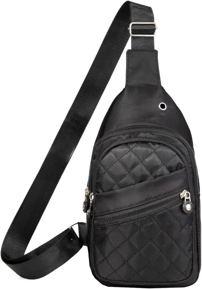 EVANCARY Small Sling Bag for Women Men, Sling Backpack Chest Daypack Crossbody Bag for Travel Outdoor Hiking