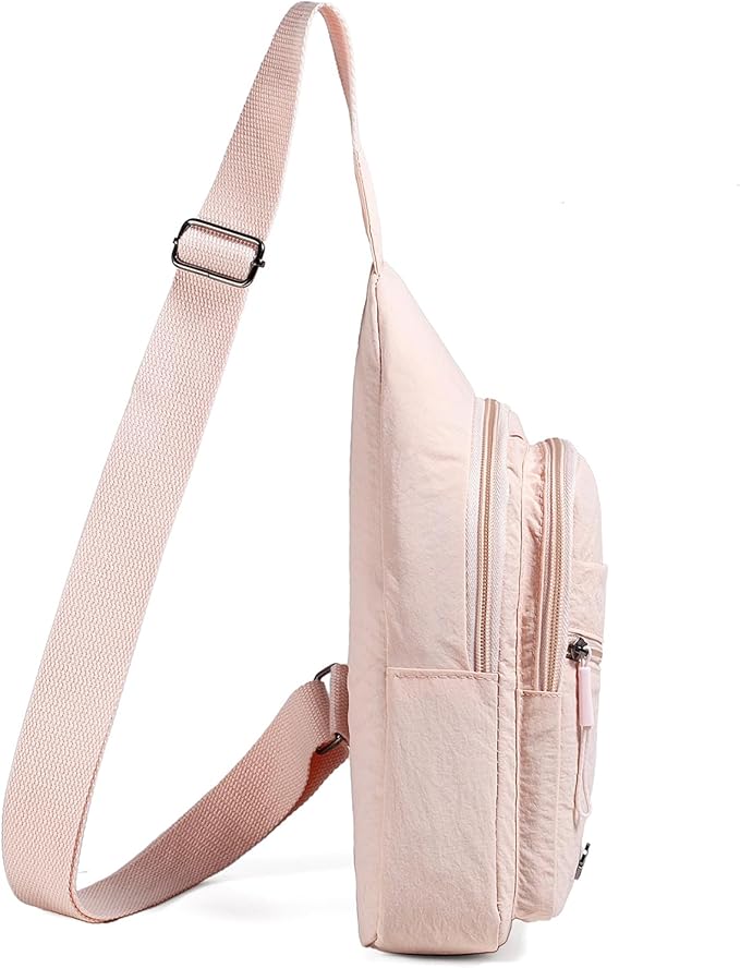 EVANCARY Small Sling Bag for Women Men, Sling Backpack Chest Daypack Crossbody Bag for Travel Outdoor Hiking