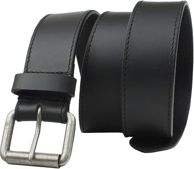 Outback Belt - Genuine Full Grain Leather Belt with Nickel Free Buckle