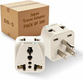 OREI USA, Japan, Philippines & More (Type B) Travel Adapter Plug - 2 in 1 (300 Pack)