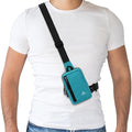 Peicees Small Crossbody Bag for Men Women Mini Sling Bag Travel Running Phone Daypack Cross Body Shoulder Bags with Keyholder