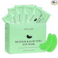 PEAUAMIE Under Eye Patches with Retinol and Aloe Vera Eye Mask for Dark Circles and Puffiness, Face Mask Skin Care Products 30 Pairs