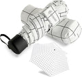 GAOYAING Compact Travel Umbrella with Case Sun&Rain Lightweight Small and Compact Suit for Pocket