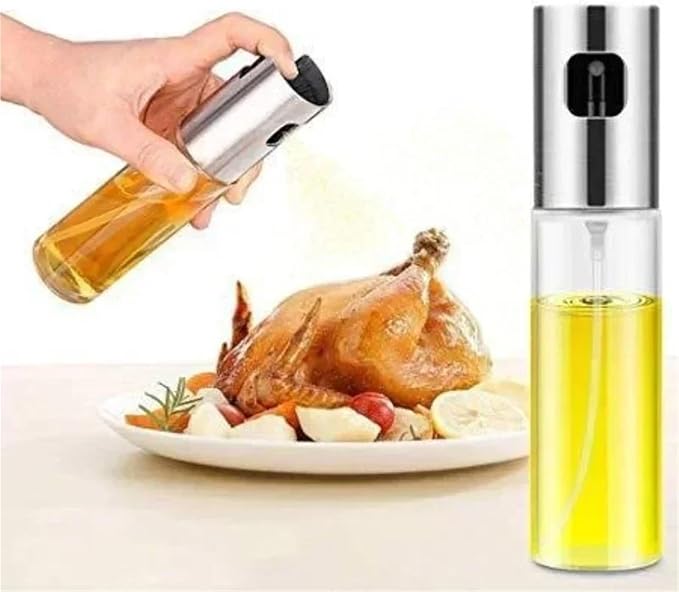 Portable Spray Type Liquid Storage Bottle, Handheld Sprayer Container(Gold)