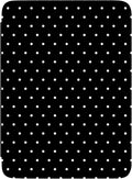Casely Kindle Case | On the Dot | Black Polka Dot | Compatible with 7” Kindle Colorsoft and 7” Kindle Paperwhite (12th Gen 2024 Models)