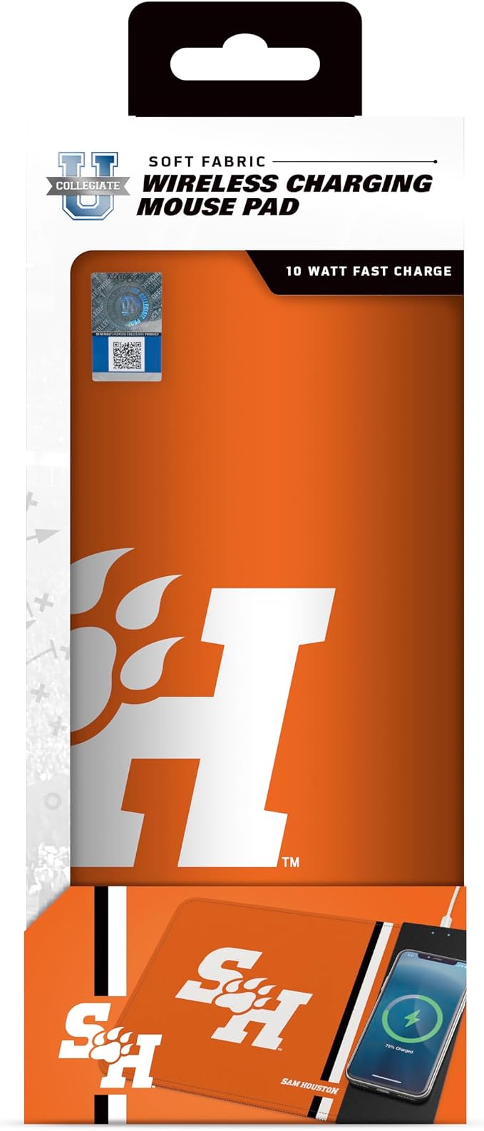 SOAR NCAA Unisex Cell Phone Wireless Charging Mouse Pad