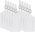 PATIKIL Leather Luggage Tag, 30 Pcs Luggage Tags Pu Bag Tags for Suitcases Airplane Travel Essentials, White