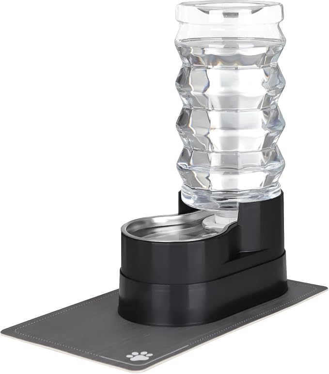 RIZZARI 9L Gravity Pet Water Dispenser with Filter for Large Dogs | Comfortable Elevated Design,Cleaner Drinking Surface,Busy Pet Owner Friendly,Indoor Everyday Use,Easy Daily Maintenance
