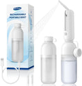 Morfone Portable Bidet for Travel, High Pressure Electric Handheld Sprayer 350ML with Dual Spray Modes, USB-C Rechargeable Waterproof Travel Bidet for Women, Men, Postpartum, Personal Hygiene(White)