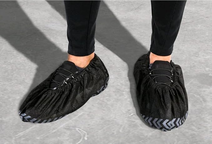 X-Large Disposable Boot & Shoe Covers Non Slip Durable Fits Virtually Most Shoes Case of 1000