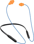 Noise Reduction Wireless Neckband Headphones with Qualcomm aptX HD, 27dB NRR, CVC Noise Cancelling Mic & Controls and 20H Playtime for Work Safety OSHA Compliant