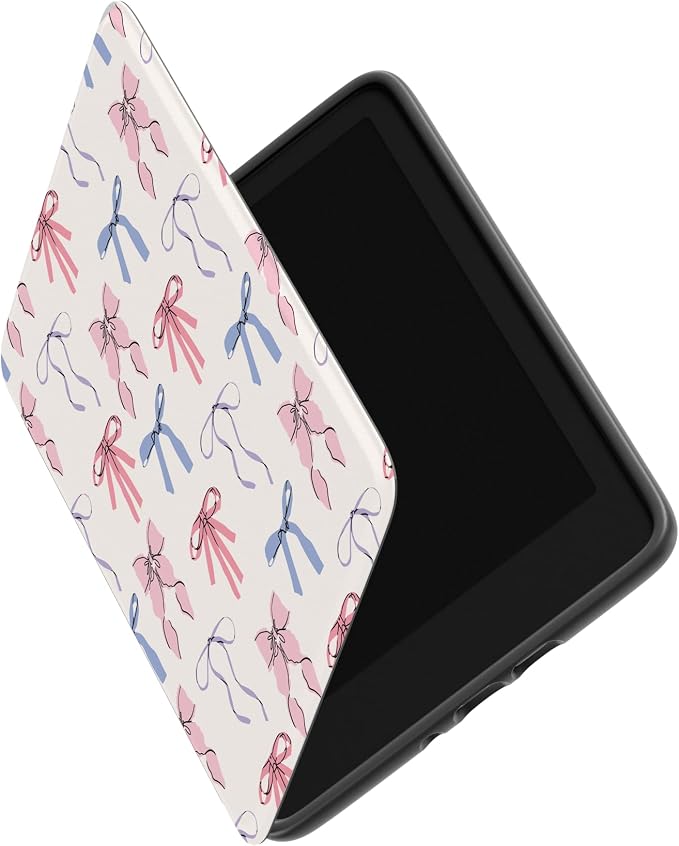 Casely 6" Kindle Case | Coquette Girlie | Pastel Bows | Compatible with 6-inch Amazon Kindle 2024/2022 (11th Generation)