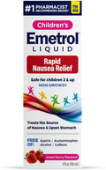 Emetrol Children's Non-Drowsy Nausea Relief - Liquid Nausea Medicine for Upset Stomach - Nausea Relief for Kids - Mixed Berry Flavor - 4fl oz