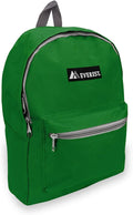Everest Basic Backpack, Emerald Green, One Size