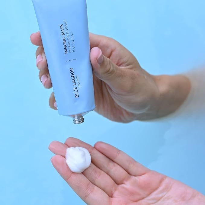 Blue Lagoon Skin Science - Hydrating Overnight Mineral Face Mask - Hydrating Face Mask - Overnight Mask - Moisturizing Face Mask - Overnight Mask - Bioactive Icelandic Skincare (2.5 fl oz | 75 ml)