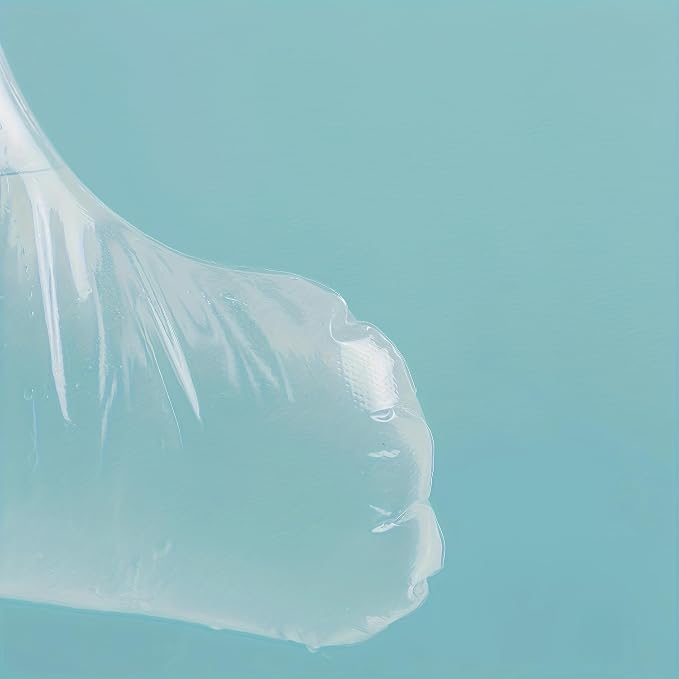Fancystyle Disposable Plastic Boot and Shoe Covers 19 inch Tall Extra Large Resistant Water/Skid Resistant, Clear(80)
