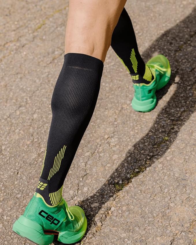 CEP Core Run 5.0 Tall Compression Socks for Men – 20-30mmHg Compression, Achilles & Shin Support, Breathable Quick-Dry Fabric for Improved Performance & Fast Recovery