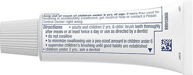 Crest Complete Whitening Scope Minty Toothpaste, Travel Size 0.85 Oz, (24g) - Pack of 24