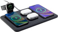 Mophie 4-in-1 Wireless Charging Mat for Apple iPhone, AirPods & Watch, Samsung Galaxy, Google Pixel, and All Qi-Enabled Devices, Additional USB-A Port, Intuitive Design, Includes Apple Watch Stand