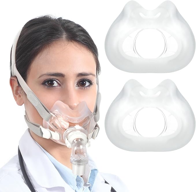 F30 Replacement Mask Cushion Medium - 2 Packs Optimized Comfort & Secure Seal Cushions Compatible with Original Frame, Masks Accessories Replacement Supplies(M)